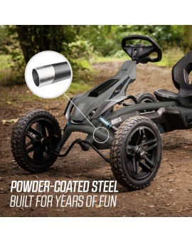 Go-kart a pedali BERG Rally DRT Black BFR-3