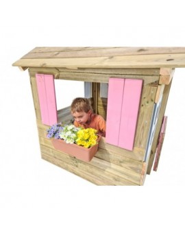 Casa per bambini in legno Masgames LOLLIPOP Rosa