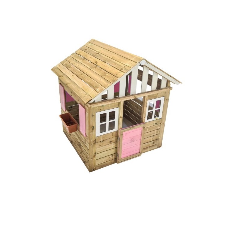 Casa per bambini in legno Masgames LOLLIPOP XL Rosa