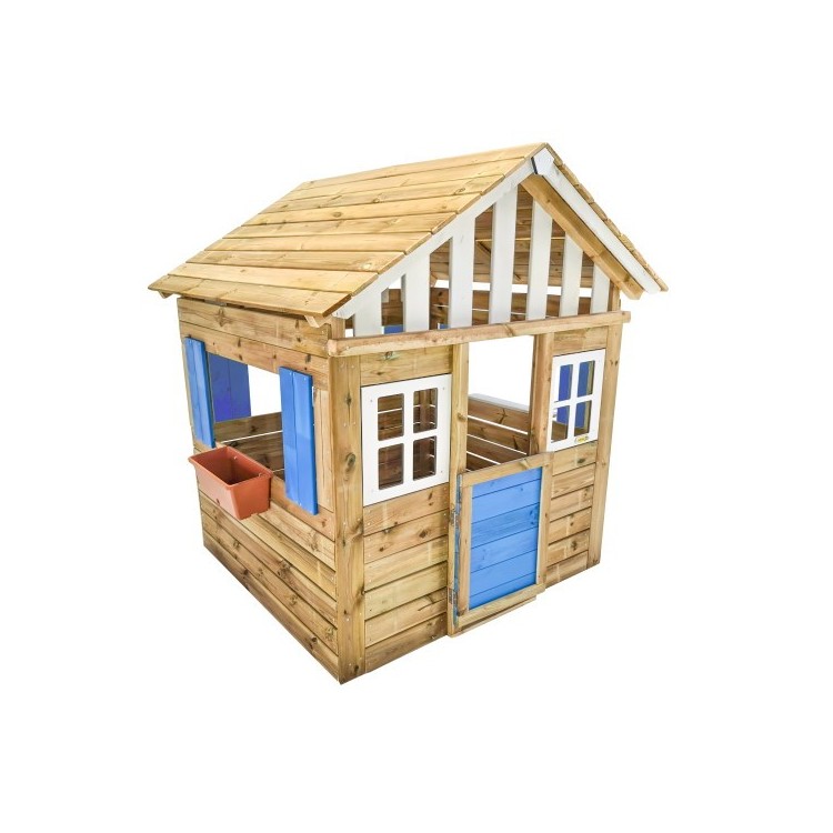 Casa per bambini in legno Masgames LOLLIPOP XL Blu