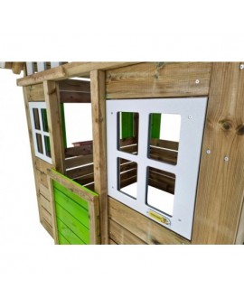 Casa per bambini in legno Masgames LOLLIPOP XL Verde