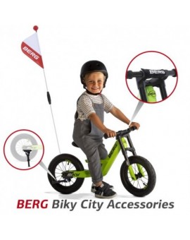 BERG Biky City Green cavalcabile