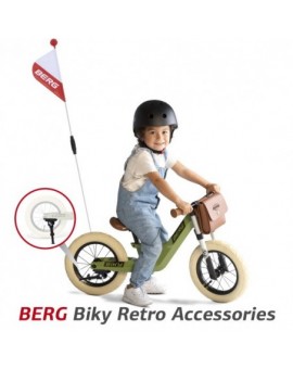 BERG Biky Retro Green cavalcabile