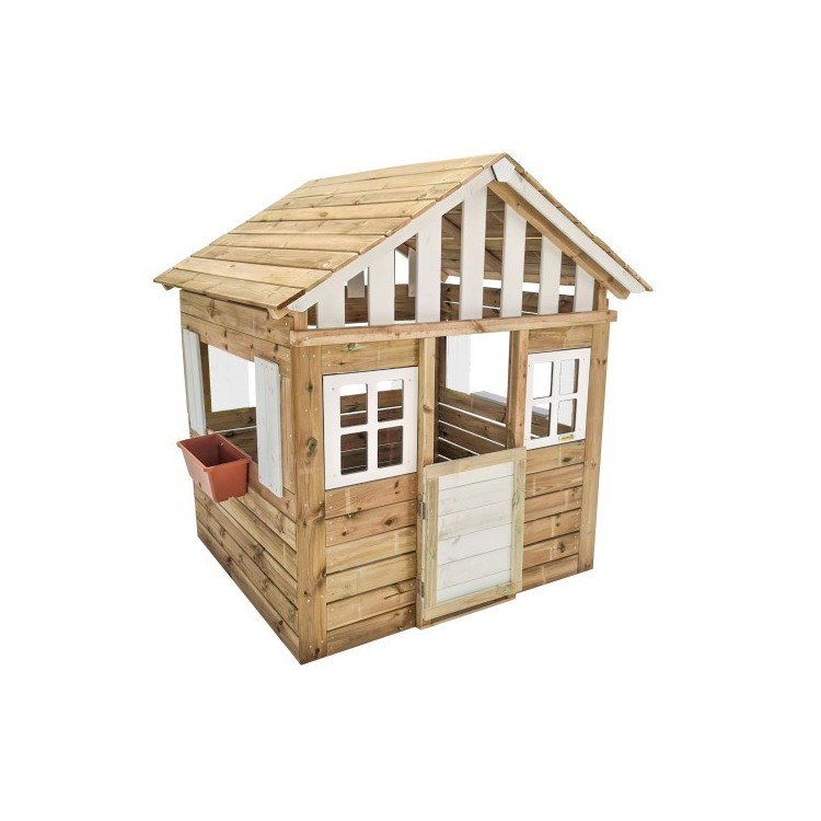 Casa per bambini in legno Masgames LOLLIPOP XL Bianca