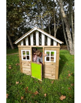 Casa per bambini in legno Masgames LOLLIPOP XL Verde