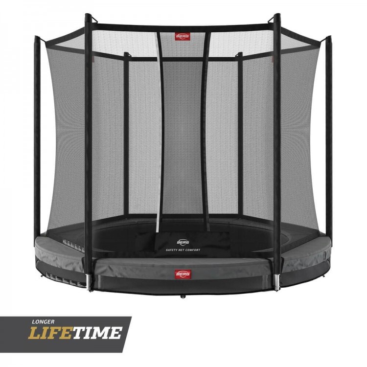 BERG Inground Favorit 200 + Trampolino Comfort Rosso