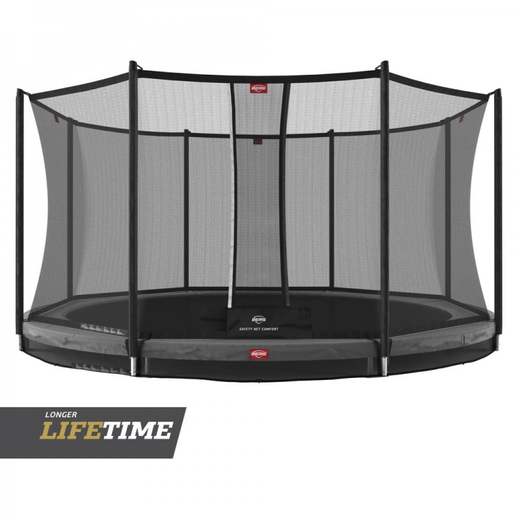 BERG Inground Favorit 380 + Trampolino Comfort Rosso