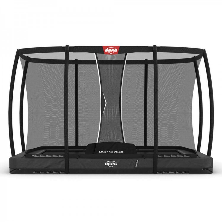 BERG Inground Ultim Champion 330 + Trampolino rosso Deluxe