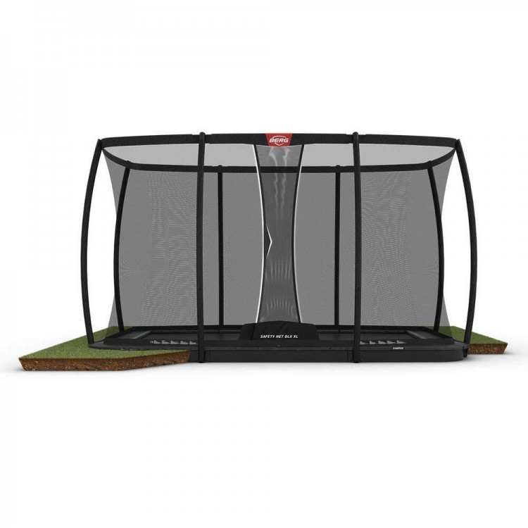 Trampolino BERG Flatground Ultim Elite 500 + Red Deluxe XL