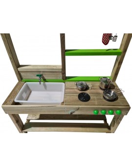 Cucina per bambini in legno da esterno Masgames SPICY Horeca