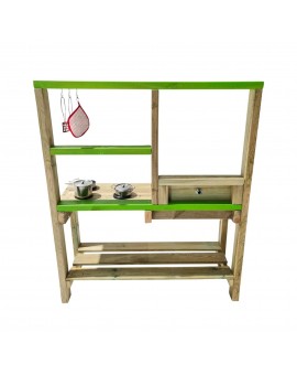 Cucina per bambini in legno da esterno Masgames SPICY Horeca