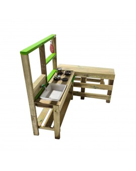 Cucina per bambini in legno da esterno Masgames SPICY Delicious Horeca