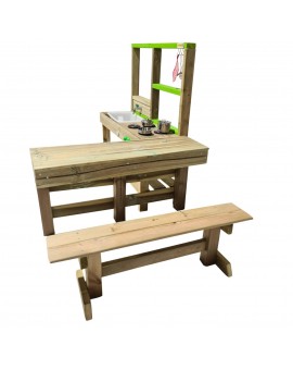 Cucina per bambini in legno da esterno Masgames SPICY Delicious Horeca