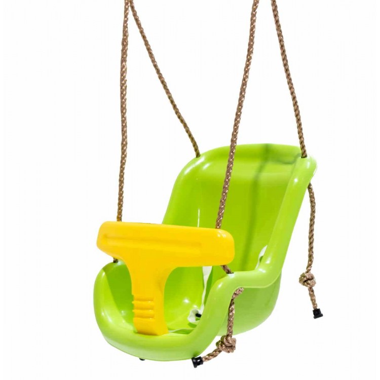 Seggiolino per bambini MASGAMES Deluxe verde e giallo