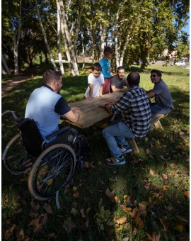 Tavolo da picnic adattato MASGAMES LYON