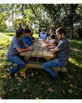 Tavolo da picnic adattato MASGAMES LYON