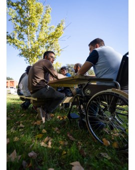 Tavolo da picnic adattato MASGAMES LYON