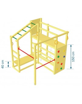 Parco giochi Masgames CROSSFIT XL