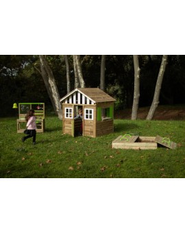 Casa per bambini in legno Masgames LOLLIPOP XL Verde