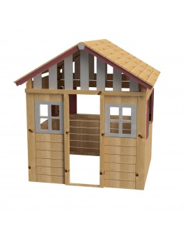 Casa per bambini in legno Masgames LOLLIPOP XL Horeca rosa