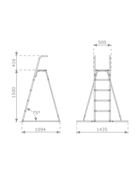 Scivolo in metallo Masgames TUCA XL