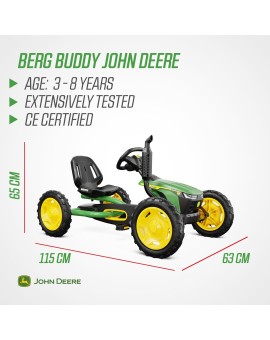 Trattore a pedali BERG Buddy John Deere