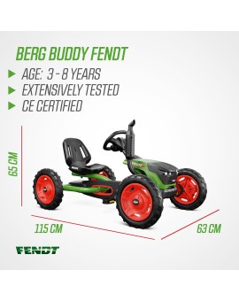 Trattore a pedali BERG Buddy Fendt