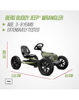 Macchina a pedali BERG Buddy Jeep Wrangler