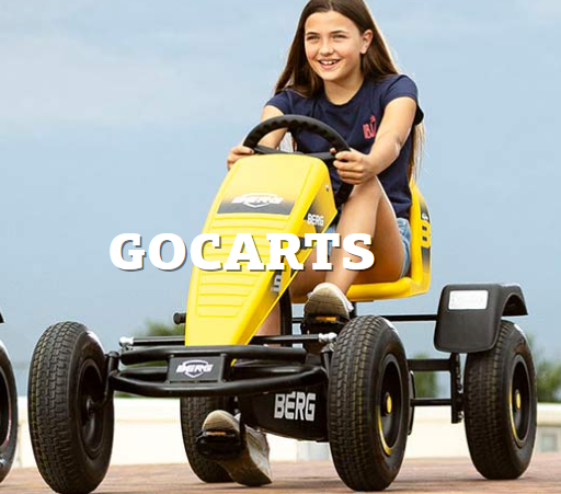 Perché BERG è il marchio di riferimento per go‑kart a pedali, quadricicli e trampolini